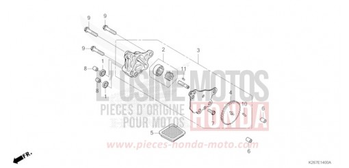 OIL PUMP MSX125AN de 2022